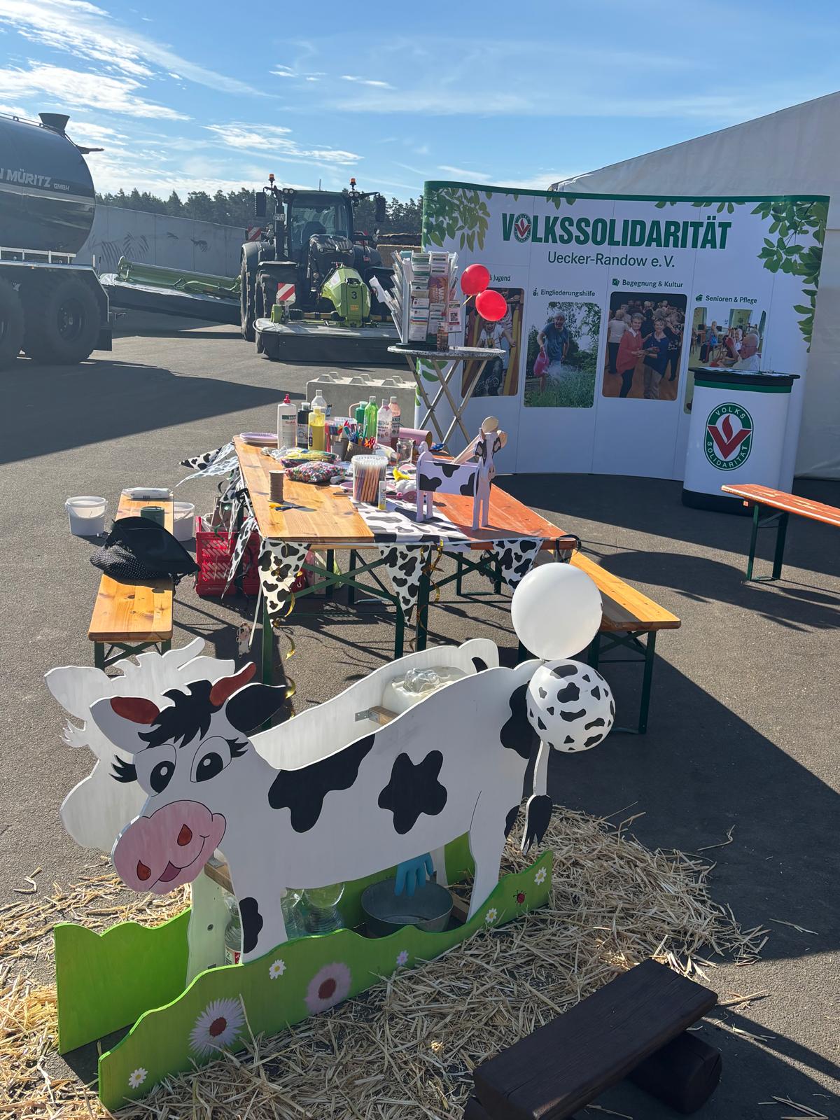 Tag der offenen Tür in der Biogasanlage Torgelow – Volkssolidarität Uecker-Randow mit vielfältigem Kinderprogramm vertreten