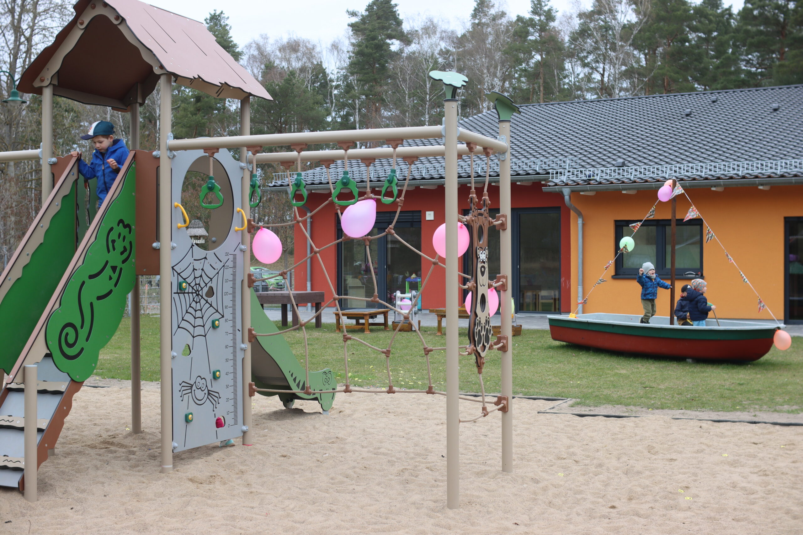 Spielplatzeröffnung in der Kita „Sanddüne“ in Altwarp